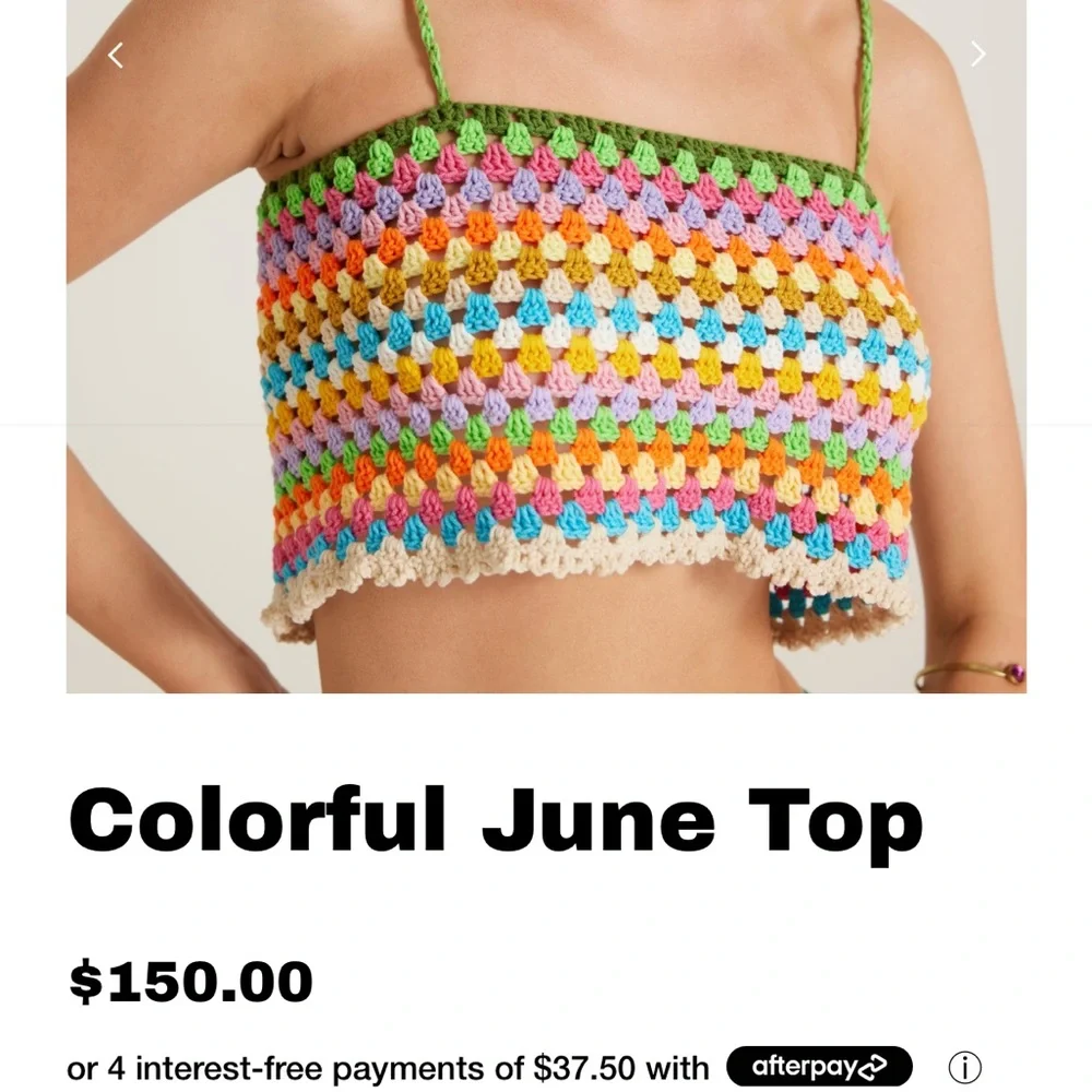 Colorful June Top - Picture 1 of 5